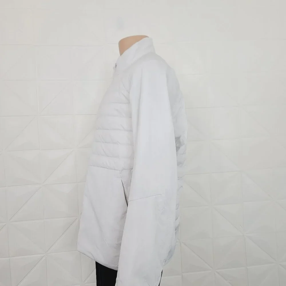 Lululemon Men's White Down For It All Padded Winter Puffer Jacket Size XXL